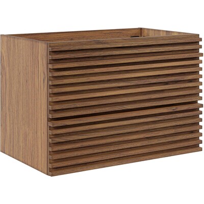 Modway Furniture Render 30 inch Wall-Mount Bathroom Vanity Cabinet (Sink Basin Not Included) by Modway, 889654932666, EEI-4850