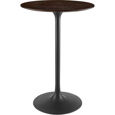 Modway Furniture Lippa 28 inch Round Wood Bar Table by Modway, 889654943341, EEI-4890