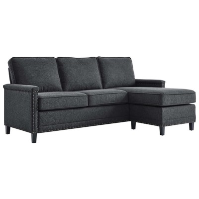 Modway Furniture Ashton Upholstered Fabric Sectional Sofa EEI-4994-CHA