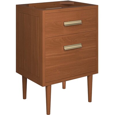 Modway Furniture Cassia 24 inch Teak Wood Bathroom Vanity Cabinet (Sink Basin Not Included) by Modway, 889654955832, EEI-5082