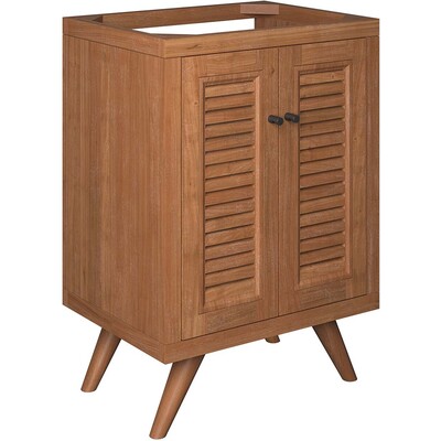 Modway Furniture Birdie 24 inch Teak Wood Bathroom Vanity Cabinet (Sink Basin Not Included) by Modway, 889654955795, EEI-5086