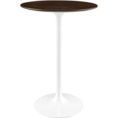 Modway Furniture Lippa 28 inch Round Wood Bar Table by Modway, 889654925729, EEI-5199
