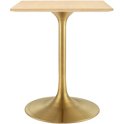 Modway Furniture Lippa 24 inch Square Wood Dining Table by Modway, 889654943228, EEI-5219
