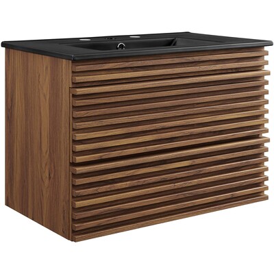 Modway Furniture Render 30 inch Wall-Mount Bathroom Vanity by Modway, 889654253327, EEI-5417