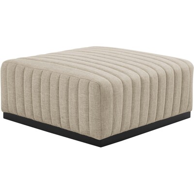 Modway Furniture Conjure Channel Tufted Upholstered Fabric Ottoman by Modway, 889654945642, EEI-5501
