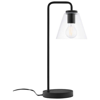 Modway Furniture Element Glass Table Lamp EEI-5619-BLK