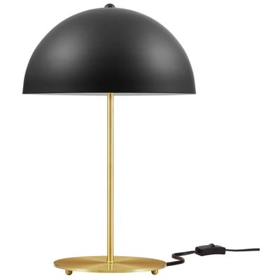 Modway Furniture Ideal Metal Table Lamp EEI-5629-BLK-SBR