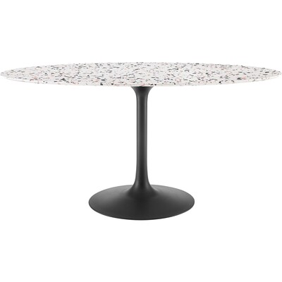 Modway Furniture Lippa 60 inch Oval Terrazzo Dining Table by Modway, 889654236122, EEI-5737
