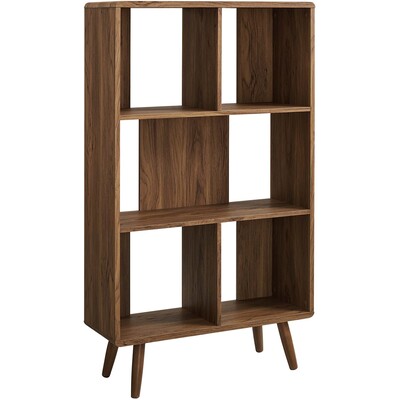 Modway Furniture Transmit 5 Shelf Wood Grain Bookcase by Modway, 889654281764, EEI-5743