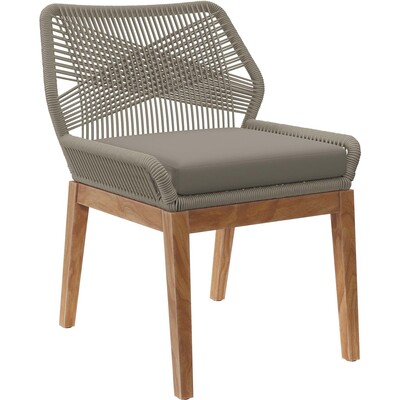 Modway Furniture Wellspring Outdoor Patio Teak Wood Dining Chair by Modway, 889654927808, EEI-5747