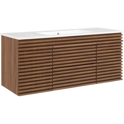 Modway Furniture Render 48 inch Wall-Mount Bathroom Vanity by Modway, 889654254478, EEI-5801