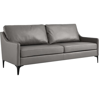 Modway Furniture Corland Leather Sofa by Modway, 889654223320, EEI-6018