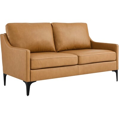 Modway Furniture Corland Leather Loveseat by Modway, 889654223399, EEI-6020
