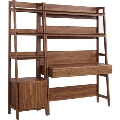Modway Furniture Bixby 2-Piece Wood Office Desk and Bookshelf by Modway, 889654271659, EEI-6111