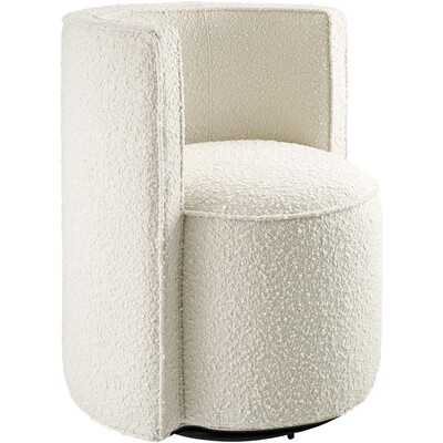Modway Furniture Della Boucle Fabric Swivel Chair by Modway, 889654258551, EEI-6223