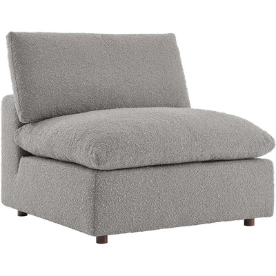 Modway Furniture Commix Down Filled Overstuffed Boucle Fabric Armless Chair by Modway, 889654270362, EEI-6257