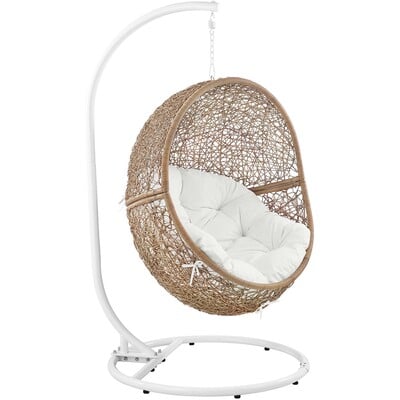 Modway Furniture Encase Outdoor Patio Rattan Swing Chair by Modway, 889654281122, EEI-6262