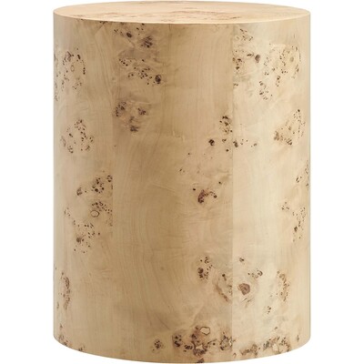 Modway Furniture Cosmos 16 inch Round Burl Wood Side Table by Modway, 889654274810, EEI-6271