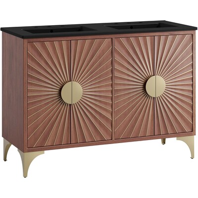 Modway Furniture Daylight 48 inch Double Sink Bathroom Vanity by Modway, 889654277521, EEI-6308