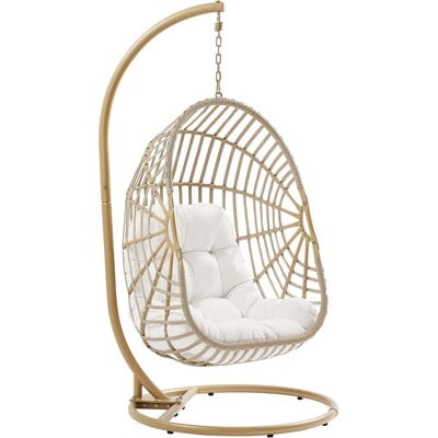 Modway Furniture Amalie Wicker Rattan Outdoor Patio Rattan Swing Chair by Modway, 889654274643, EEI-6337