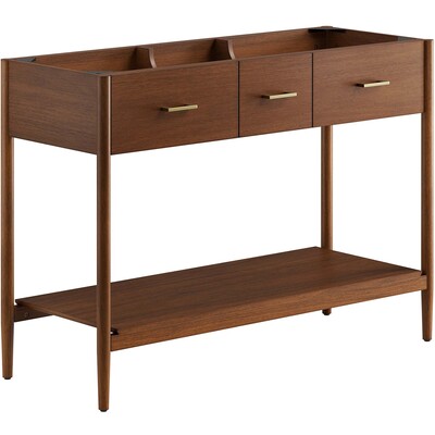 Modway Furniture Zaire 48” Double Sink Compatible Bathroom Vanity Cabinet (Sink Basin Not Included) by Modway, 889654273400, EEI-6356