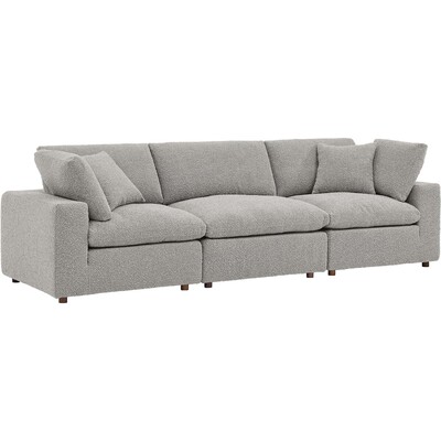 Modway Furniture Commix Down Filled Overstuffed Boucle Fabric 3-Seater Sofa by Modway, 889654279877, EEI-6362