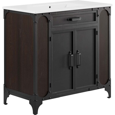 Modway Furniture Steamforge 36 inch Bathroom Vanity by Modway, 889654283645, EEI-6417