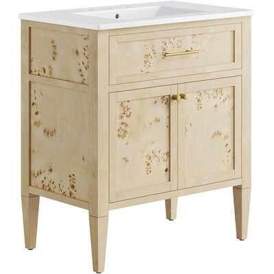 Modway Furniture Elysian 30 inch Wood Bathroom Vanity by Modway, 889654283904, EEI-6443