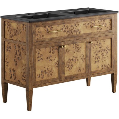 Modway Furniture Elysian 48 inch Wood Double Sink Bathroom Vanity by Modway, 889654284024, EEI-6457