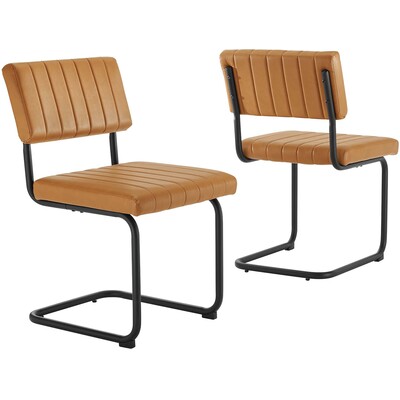 Modway Furniture Parity Vegan Leather Dining Side Chairs Set of 2 by Modway, 889654275510, EEI-6470