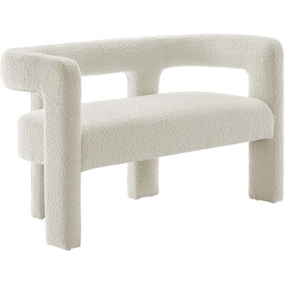 Modway Furniture Kayla Boucle Upholstered Loveseat by Modway, 889654275633, EEI-6477