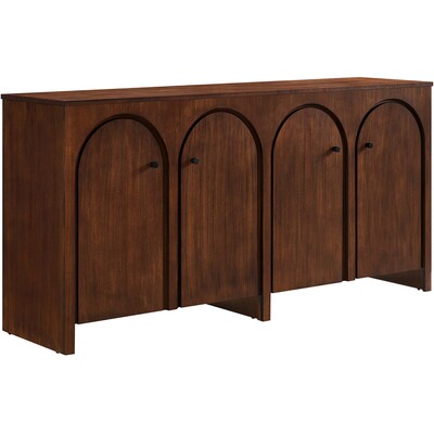 Modway Furniture Appia Wood Grain 4-Door Sideboard Storage Cabinet by Modway, 889654278108, EEI-6538