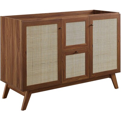 Modway Furniture Soma 48” Single or Double Sink Compatible Bathroom Vanity Cabinet (Sink Basin Not Included) by Modway, 889654281917, EEI-6589