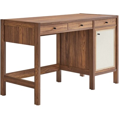 Modway Furniture Capri 49 inch Wood Grain Office Desk by Modway, 889654282266, EEI-6617