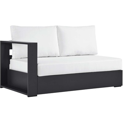 Modway Furniture Tahoe Outdoor Patio Powder-Coated Aluminum Modular Left-Facing Loveseat by Modway, 889654281375, EEI-6629