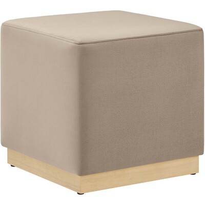 Modway Furniture Tilden 17 inch Square Performance Velvet Upholstered Ottoman by Modway, 889654282839, EEI-6640