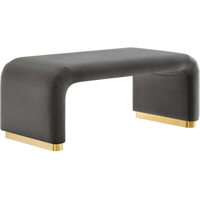 Modway Furniture Koda Performance Velvet Waterfall Ottoman by Modway, 889654287834, EEI-6735