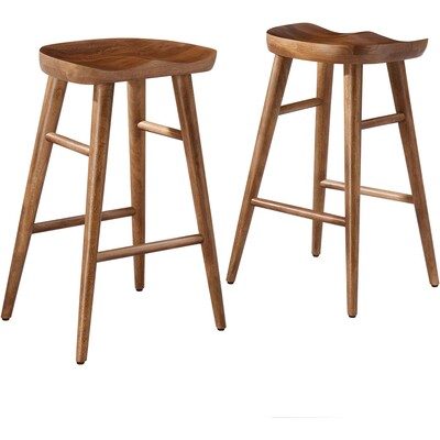 Modway Furniture Saville Backless Wood Counter Stools Set of 2 by Modway, 889654284604, EEI-6739