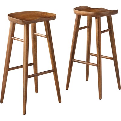 Modway Furniture Saville Backless Wood Bar Stools Set of 2 by Modway, 889654284635, EEI-6740