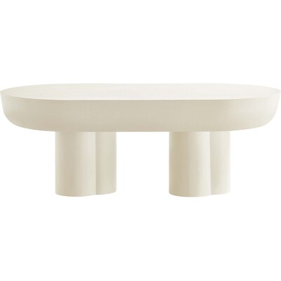 Modway Furniture Caspian Oval Concrete Coffee Table by Modway, 889654290889, EEI-6763