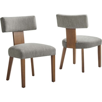 Modway Furniture Nalani Fabric Upholstered Dining Chairs Set of 2 by Modway, 889654290155, EEI-6777