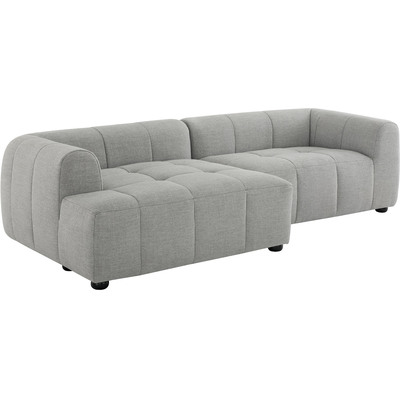 Modway Furniture Liana Left-Facing Upholstered Fabric Modular Sofa with Chaise by Modway, 889654298137, EEI-6868