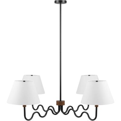 Modway Furniture Sunlit Squiggle 4-Arm Pendant Light by Modway, 889654292418, EEI-6883