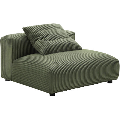 Modway Furniture Solace Modular Corduroy Upholstered Armless Chair by Modway, 889654292432, EEI-6884