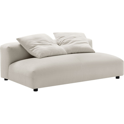 Modway Furniture Solace Modular Upholstered Fabric Armless Loveseat by Modway, 889654292593, EEI-6891