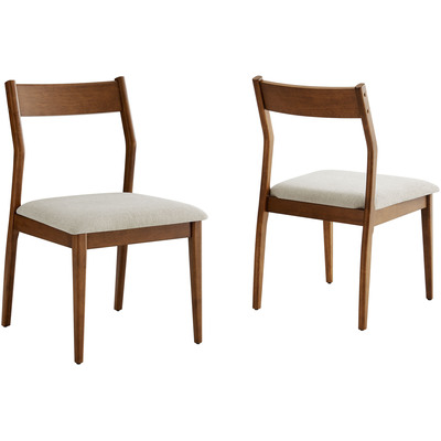 Modway Furniture Solara Fabric Wood Dining Side Chairs Set of 2 by Modway, 889654293880, EEI-6918