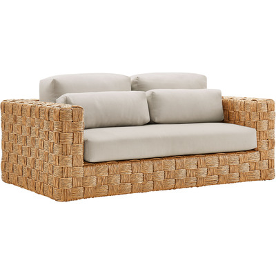 Modway Furniture Thames Outdoor Patio Wicker Outdoor Patio Rattan Loveseat by Modway, 889654293675, EEI-6924
