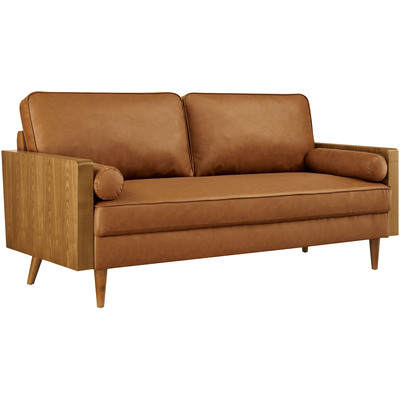 Modway Furniture Kellan Vegan Leather Sofa by Modway, 889654294016, EEI-6942