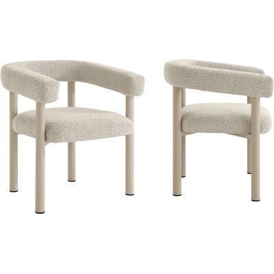 Modway Furniture Nautica Outdoor Patio Aluminum Dining Armchairs Set of 2 by Modway, 889654295006, EEI-6979