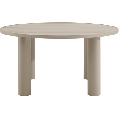 Modway Furniture Nautica Outdoor Patio 60 inch Round Aluminum Dining Table by Modway, 889654174738, EEI-6981